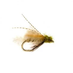 Fulling Mill Emerger Caddis CdC Cream Flies