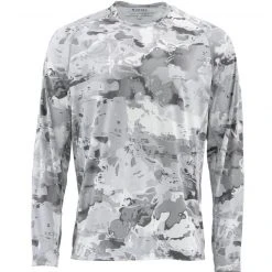 Shirts SIMMS SolarFlex LongSleeve Crewneck Prints