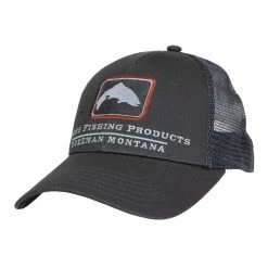 Simms Small Fit Trout Icon Trucker Cap Socks Hats Gloves