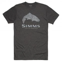 Shirts Simms Wood Trout Fill T Shirt