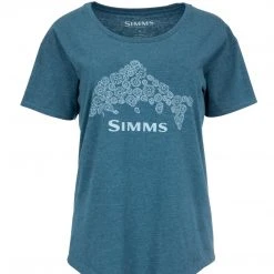 Simms Womens Floral Trout T-Shirt Shirts