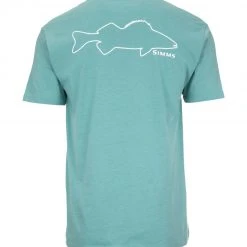 Simms Walleye Outline T-Shirt Shirts