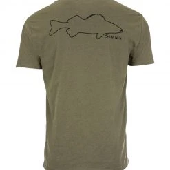 Simms Walleye Outline T-Shirt Shirts