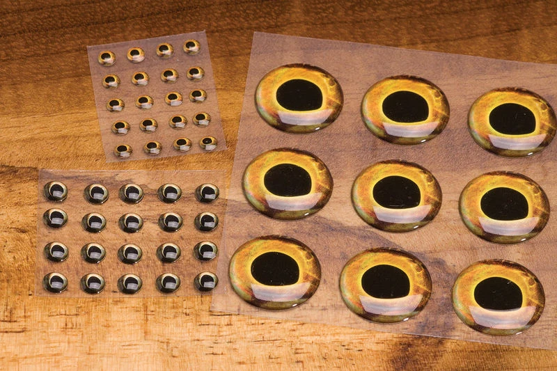 Hareline Fish Skull Living Eyes 15mm 3 Hareline Fish Skull Living Eyes 15mm