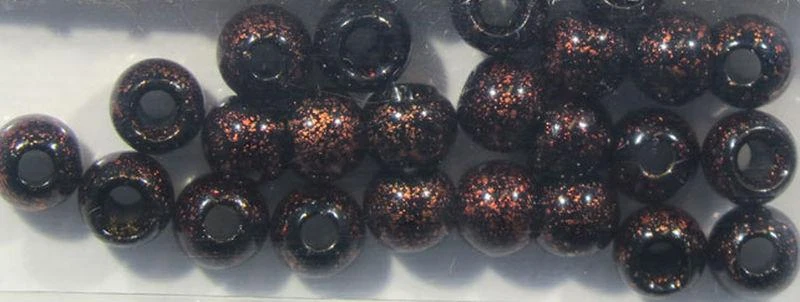 Hareline Materials Dazzle Brass Beads 5/32 Inch 7 Hareline Materials Dazzle Brass Beads 5/32 Inch