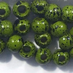 Hareline Dazzle Brass Beads 5/64 Inch Materials