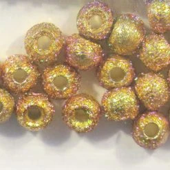 Hareline Gritty Tungsten Beads 7/32 Inch Materials