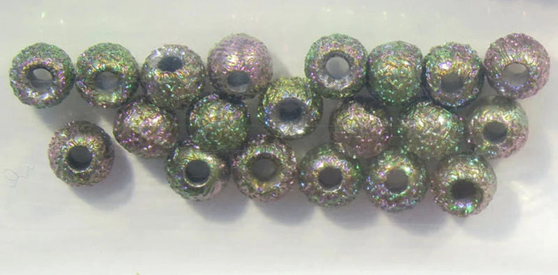 Hareline Gritty Tungsten Beads 1/8 Inch Materials 4 Hareline Gritty Tungsten Beads 1/8 Inch Materials