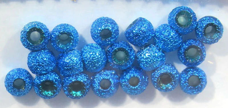 Hareline Gritty Tungsten Beads 1/8 Inch Materials 6 Hareline Gritty Tungsten Beads 1/8 Inch Materials