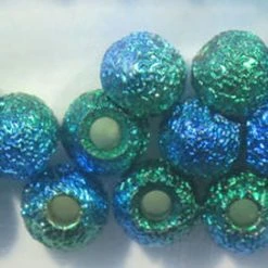 Hareline Gritty Brass Beads 3/32 Inch