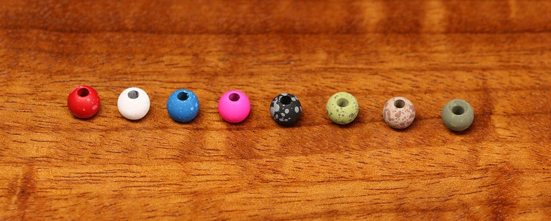 Hareline Mottled Tactical Tungsten Beads Materials 3 Hareline Mottled Tactical Tungsten Beads Materials