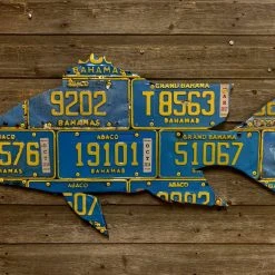 Gifts Cody Richardson Art - Bahamas Mutton Snapper License Plate Art