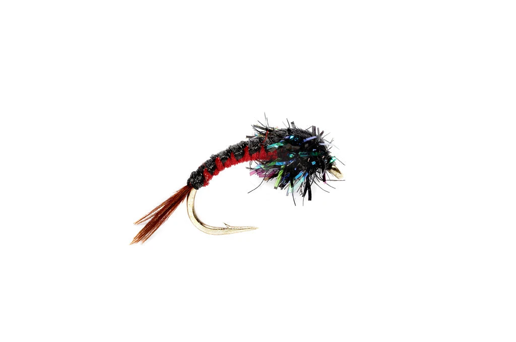 Fulling Mill Steelhead Hammer Black Flies 3 Fulling Mill Steelhead Hammer Black Flies