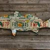 Cody Richardson Art - Florida Redfish License Plate Art