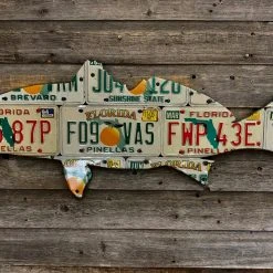 Cody Richardson Art - Florida Redfish License Plate Art