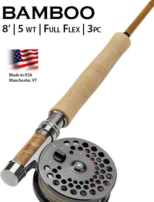 Fly Rods ORVIS BAMBOO 1856 8ft 5wt - 3pc FULL FLEX 5 Fly Rods ORVIS BAMBOO 1856 8ft 5wt - 3pc FULL FLEX