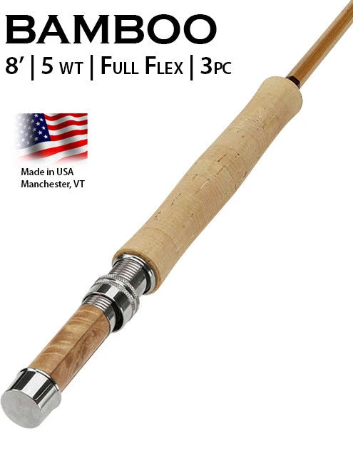Fly Rods ORVIS BAMBOO 1856 8ft 5wt - 3pc FULL FLEX 3 Fly Rods ORVIS BAMBOO 1856 8ft 5wt - 3pc FULL FLEX