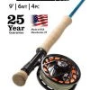 Fly Rods ORVIS HELIOS 3D BLUE 9FT 6WT - 4PC