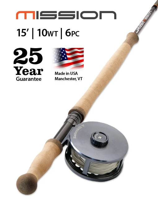 ORVIS MISSION 15FT 10WT - 6PC Fly Rods 3 ORVIS MISSION 15FT 10WT - 6PC Fly Rods