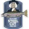 TCO Fly Shop's Steel Cut Sticker Fly Fishing Stickers 2 TCO Fly Shop's Steel Cut Sticker Fly Fishing Stickers