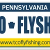 TCO Fly Shop Fly Fishing Stickers TCO Sticker - PA License Plate 2 TCO Fly Shop Fly Fishing Stickers TCO Sticker - PA License Plate
