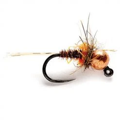 Fulling Mill Hot Spot Pheasant Tail Jig Orange Tungsten Beadhead Barbless Flies 5 Fulling Mill Hot Spot Pheasant Tail Jig Orange Tungsten Beadhead Barbless Flies