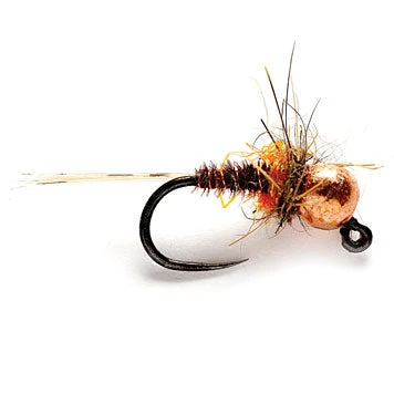 Fulling Mill Hot Spot Pheasant Tail Jig Orange Tungsten Beadhead Barbless Flies 4 Fulling Mill Hot Spot Pheasant Tail Jig Orange Tungsten Beadhead Barbless Flies