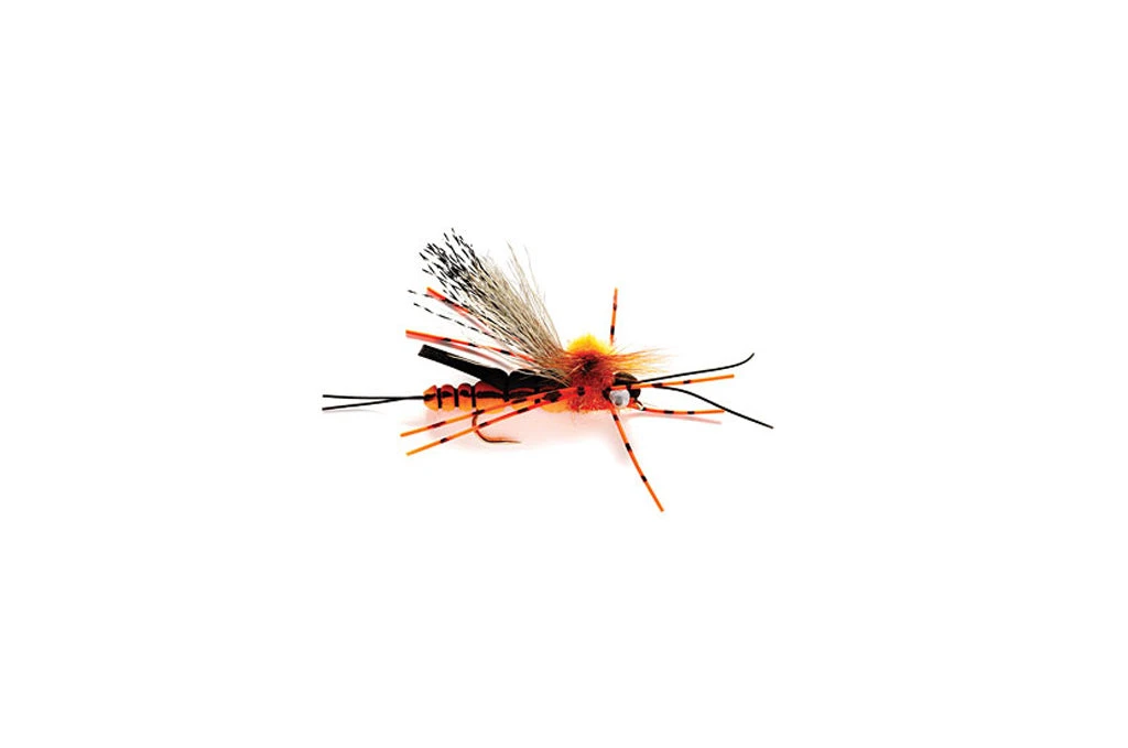 Fulling Mill Big Sky Salmon Fly Orange Flies 3 Fulling Mill Big Sky Salmon Fly Orange Flies