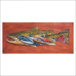 DeYoung Print - Fab Four Trout