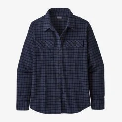 Shirts Patagonia Womens Long Sleeve Organic Cotton MW Fjord Flannel Shirt - SALE