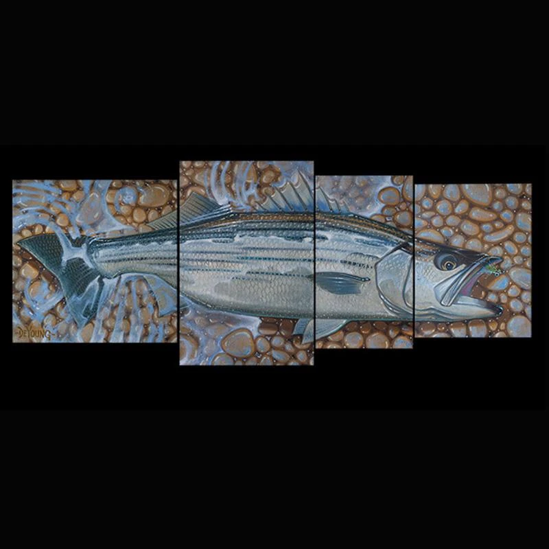 DeYoung Print - 4 Panel Striper 3 DeYoung Print - 4 Panel Striper