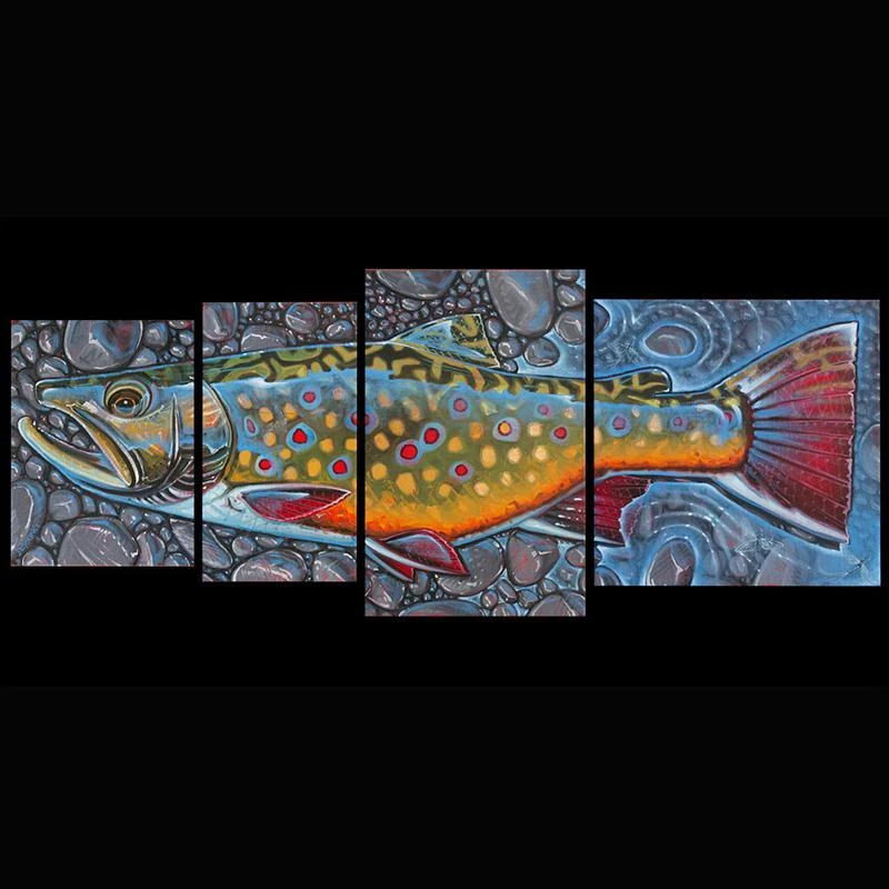 DeYoung Print - 4 Panel Brookie - UP Gifts 3 DeYoung Print - 4 Panel Brookie - UP Gifts