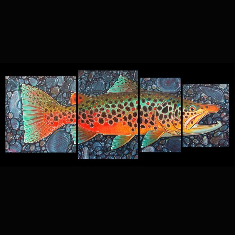 DeYoung Print - 4 Panel - Brown October Gifts 3 DeYoung Print - 4 Panel - Brown October Gifts