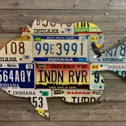 Cody Richardson Art - Indiana Sunfish License Plate Art Gifts