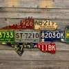 Cody Richardson Art - Michigan Smallmouth Bass License Plate Art Gifts 1 Cody Richardson Art - Michigan Smallmouth Bass License Plate Art Gifts