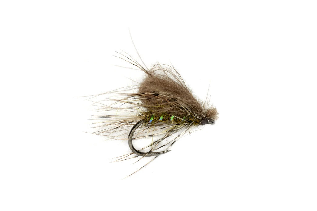 Fulling Mill Bubble Emerger Olive Barbless Flies 3 Fulling Mill Bubble Emerger Olive Barbless Flies