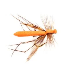 Fulling Mill Flies Adult Crane Orange