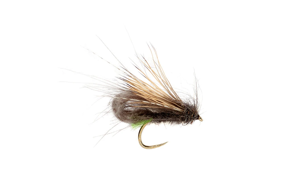 Fulling Mill McPhail Bubble Caddis Green Tag Barbless 3 Fulling Mill McPhail Bubble Caddis Green Tag Barbless