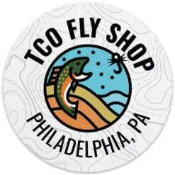 TCO Fly Shop TCO Store Sticker Fly Fishing Stickers