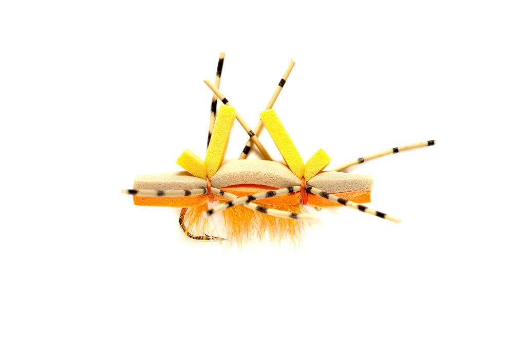 Fulling Mill Bean's Orange Crush Flies 3 Fulling Mill Bean's Orange Crush Flies