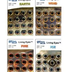 Hareline Fish Skull Living Eyes 8.5mm