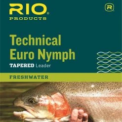 RIO TECHNICAL EURO NYMPH LEADER WITH TIPPET RING