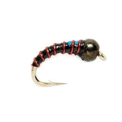Fulling Mill Flies Black Mirage Zebra Midge