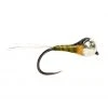 Fulling Mill Flies Olive Hot Spot Barbless 1 Fulling Mill Flies Olive Hot Spot Barbless