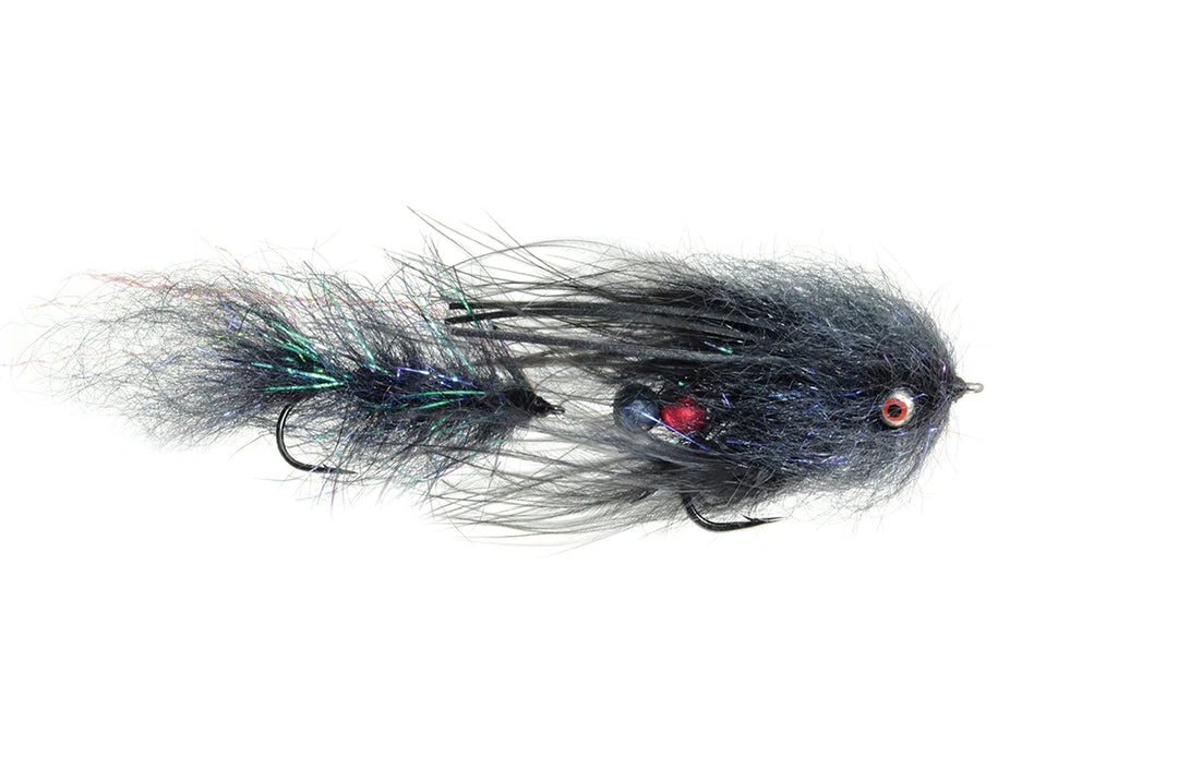 Fulling Mill Flies Cheech Leech Black 3 Fulling Mill Flies Cheech Leech Black