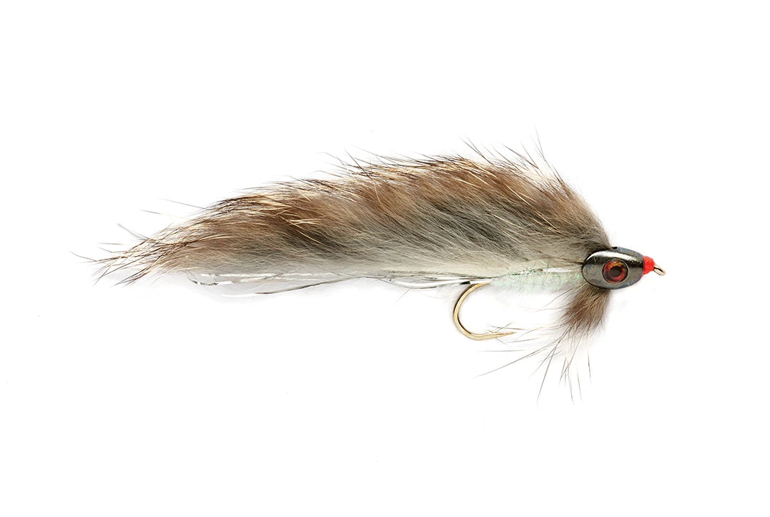 Fulling Mill Natural Zonker Skullhead 3 Fulling Mill Natural Zonker Skullhead