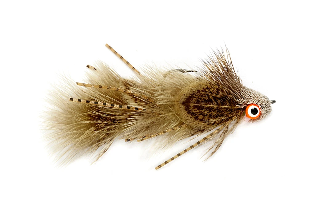 Fulling Mill Flies Bank Robber Sculpin Tan 3 Fulling Mill Flies Bank Robber Sculpin Tan