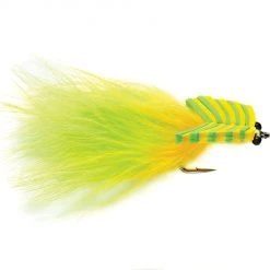 Fulling Mill Floating Tarpon Toad Chartreuse Flies