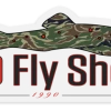 TCO Fly Shop Fly Fishing Stickers TCO Sticker - Camo Trout 1 TCO Fly Shop Fly Fishing Stickers TCO Sticker - Camo Trout