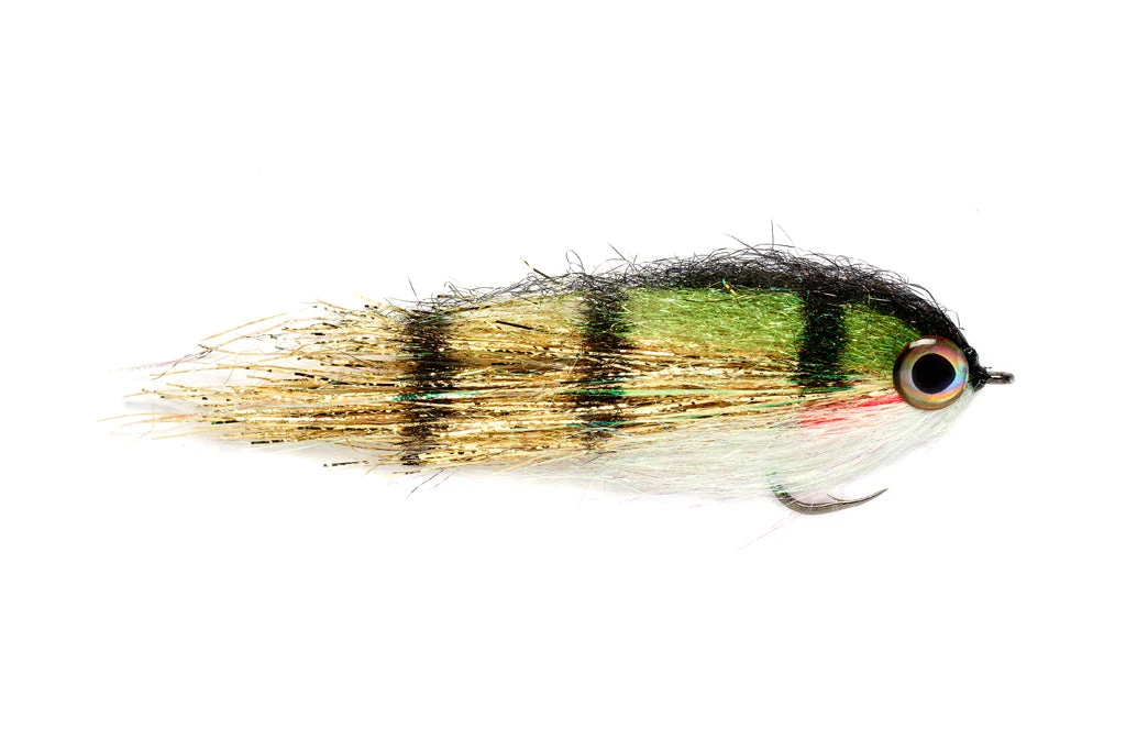 Fulling Mill Clydesdale Gold Perch Flies 3 Fulling Mill Clydesdale Gold Perch Flies